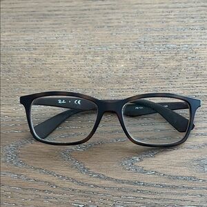Ray-Ban‎ Matte Brown Tortoise Frame Prescription Eyeglasses